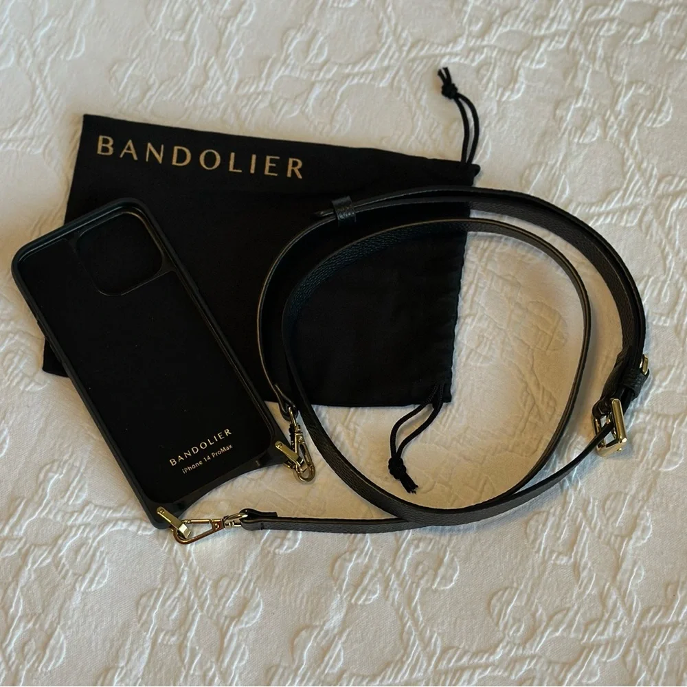 Bandolier Remi Magnet Wallet Crossbody Phone Case iPhone 14 Pro Max - Picture 3 of 7